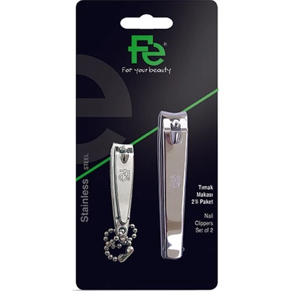 Fe Tırnak Makası Seti 2'li ürün görseli