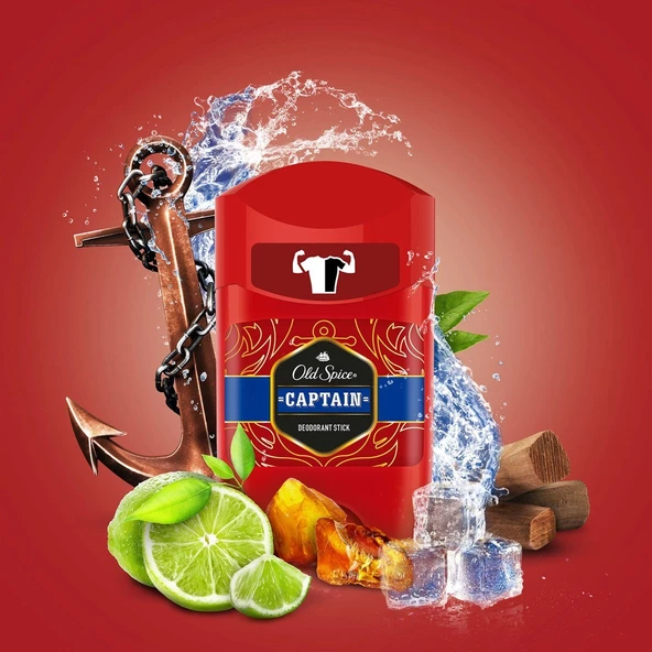 Old Spice Stick Deodorant Captain 50 ml ürün görseli