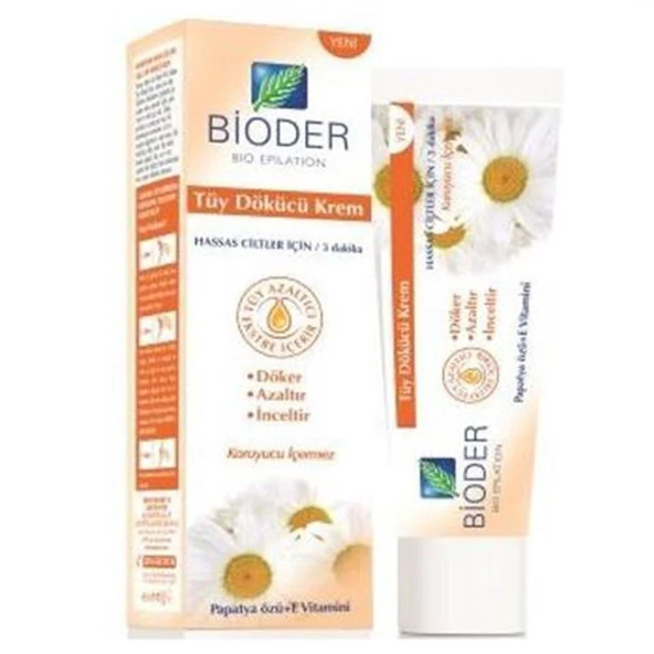 Bioder Tüy Dökücü Krem Hassas Cilt 40 ml - Resim 4