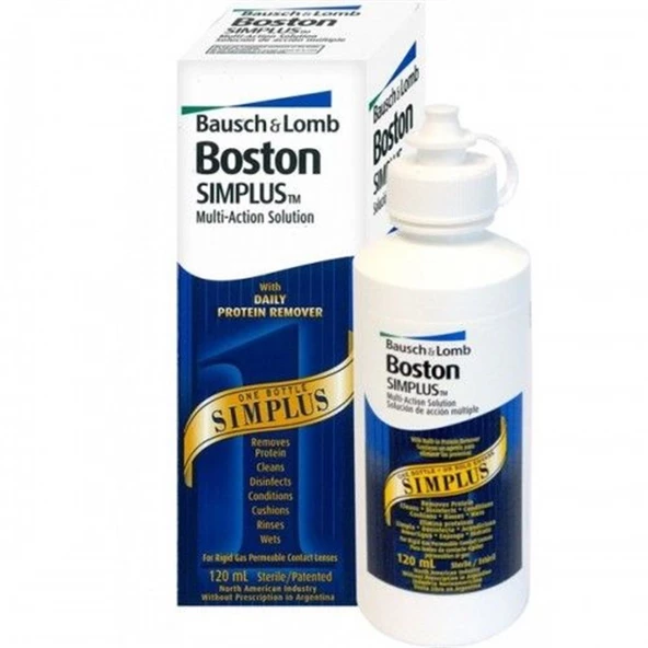 Boston Simplus Lens Solüsyonu 120 ml ürün görseli