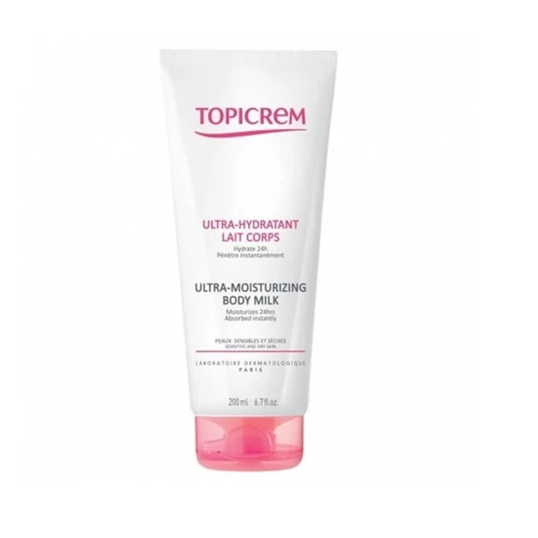 Topicrem Ultra Moisturizing Body Milk 200 ml ürün görseli