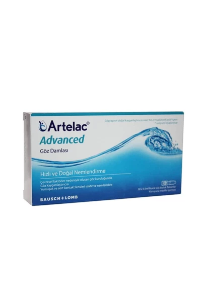 Artelac Advanced Göz Damlası 30 Flakon 0,5 ml ürün görseli
