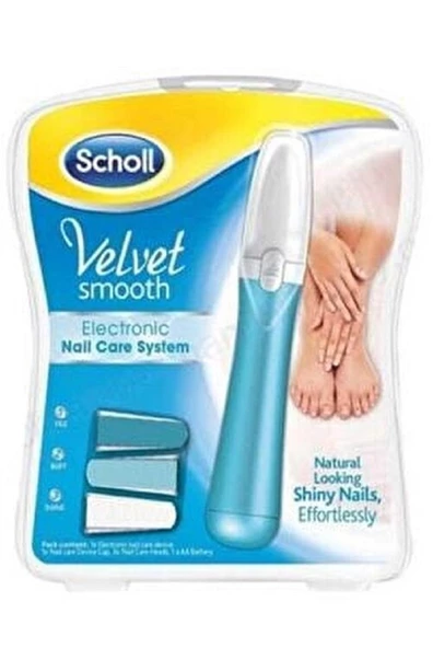 Scholl Velvet Smooth Elektronik Tırnak Törpüsü Bakım Seti ürün görseli