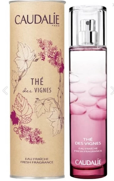 Caudalie The Des Vignes Energizing Fragrance Zencefil ve Beyaz Misk Aromalı Parfüm 100 ml