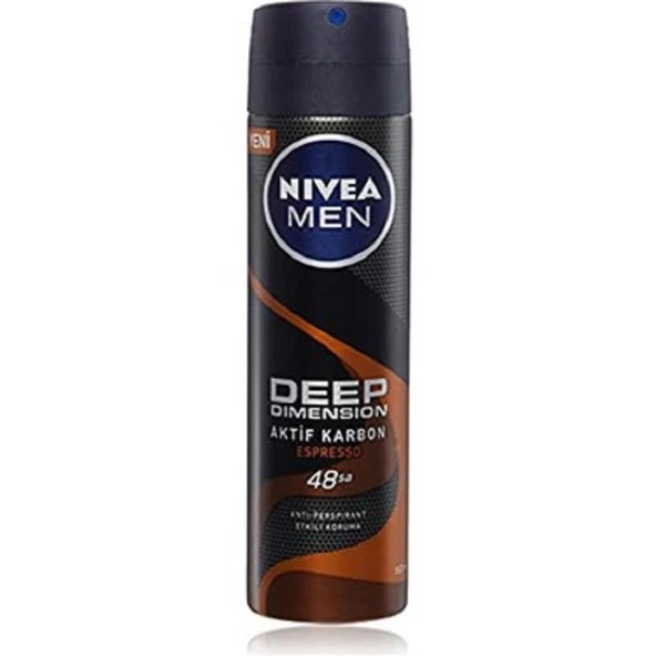 Nivea Deo Sprey Deep Espresso For Men 150 ml