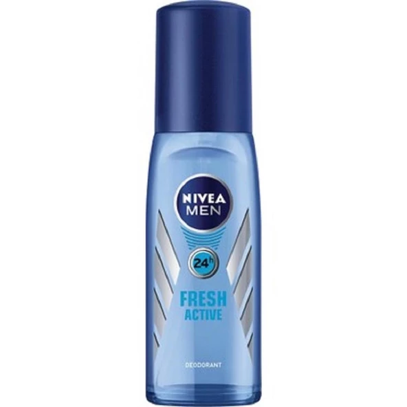 Nivea For Men Fresh Active Pompalı Deodorant Sprey 75 ml