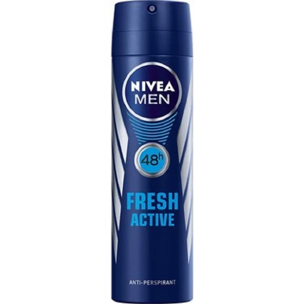 Nivea Men Deodorant Sprey Fresh Active 150 ml ürün görseli