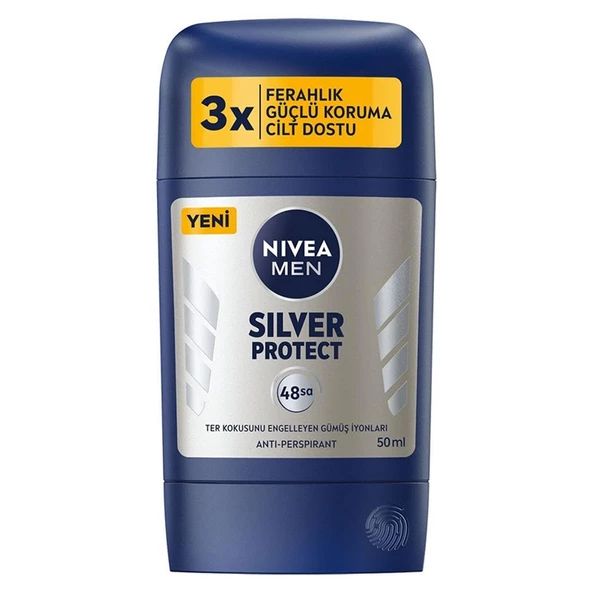 Nivea Men Silver Protect Stick Deodorant 50 ml ürün görseli