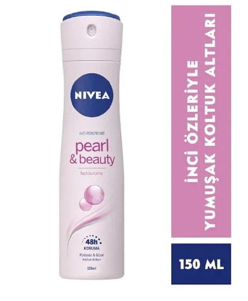 Nivea Pearl & Beauty Deodorant 150 ml ürün görseli