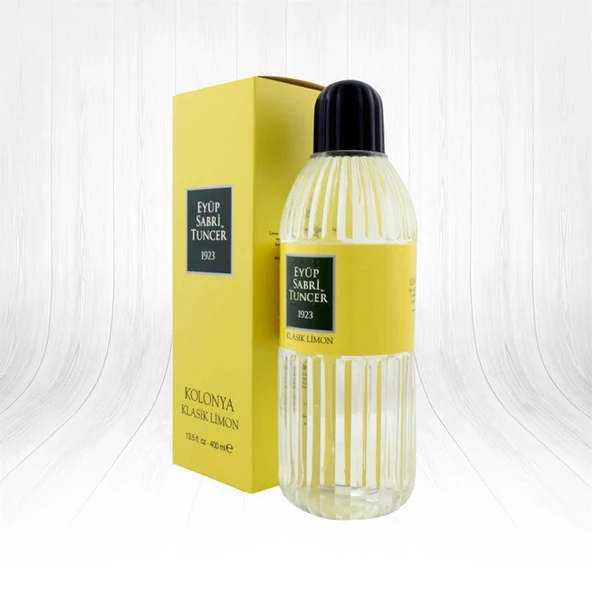 Eyüp Sabri Tuncer PVC Şişe Kolonya Klasik Limon 400 ml