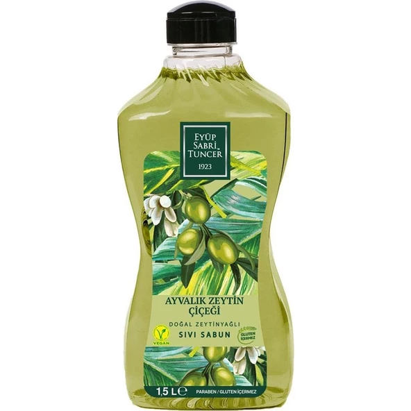 Eyüp Sabri Tuncer Sıvı Sabun Ayvalık Zeytın Çiçeği 1,5 lt ürün görseli