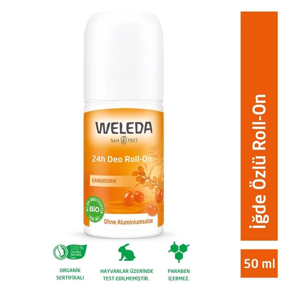 Weleda Yabani İğde Özlü Doğal Roll-On Deodorant 50 ml ürün görseli