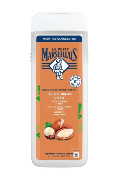 Le Petit Marseillais Argan ve Shea Duş Jeli 400 ml - 2