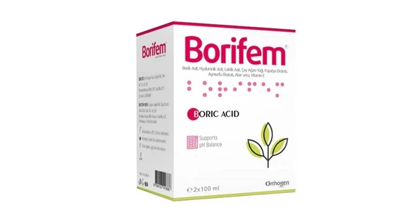 Borifem Vajinal Duş 200 ml - 3