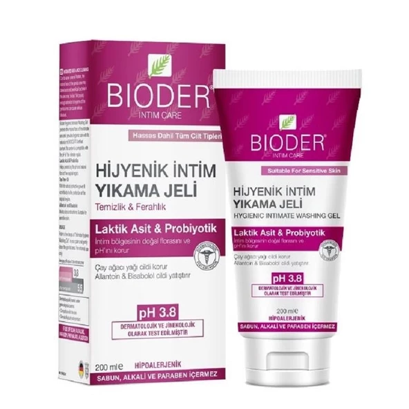 Bioder İntim Yıkama Jeli 200 ml