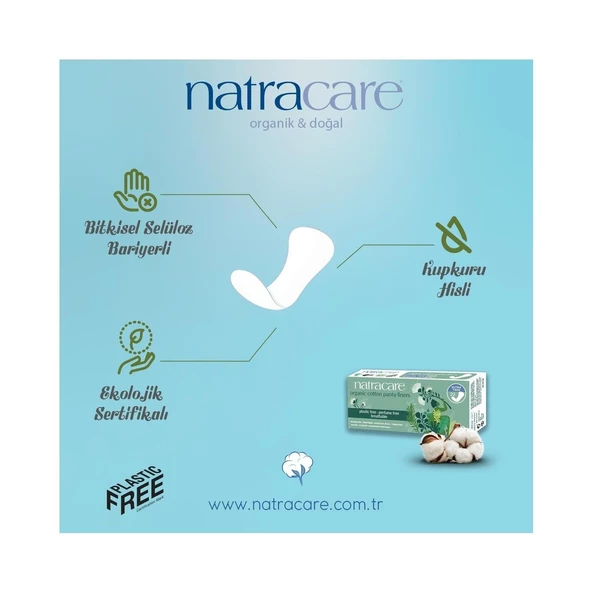Natracare Günlük Ped Ultra İnce 22'li - Resim 3