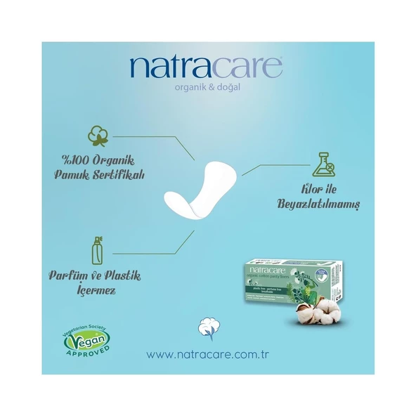 Natracare Günlük Ped Ultra İnce 22'li - Resim 2