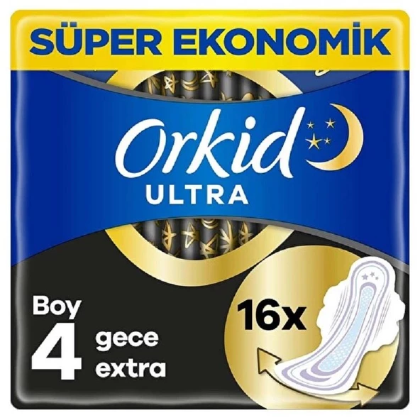 Orkid Ultra Gece Extra 16'lı ürün görseli 1