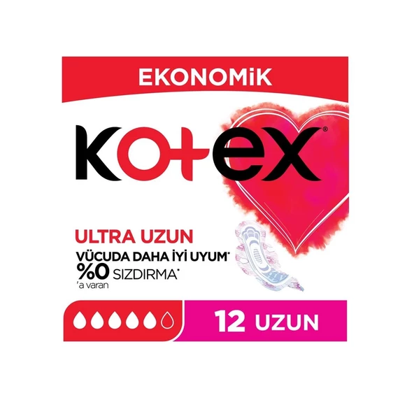 Kotex Ultra Uzun Kanatlı 12'li - 2