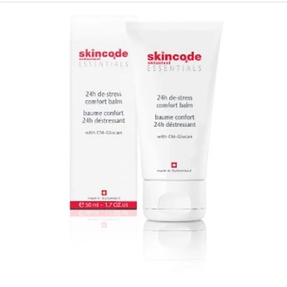 Skincode 24H De-Stress Comfort Balm 50 ml - Yatıştırıcı Balsam - Resim 4