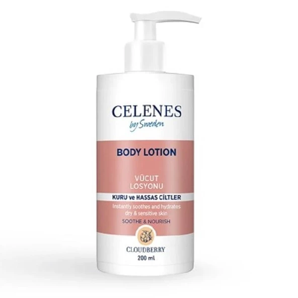 Celenes By Sweden Parfümsüz Vücut Losyonu 200 ml ürün görseli