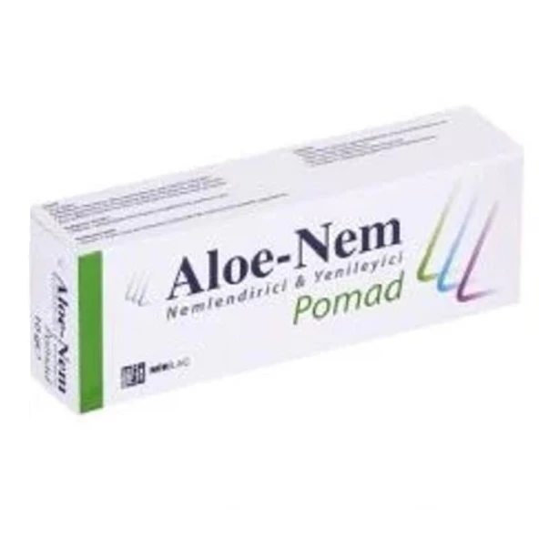 Aloe-Nem Nemlendirici Yenileyici Pomad 10 gr - 2