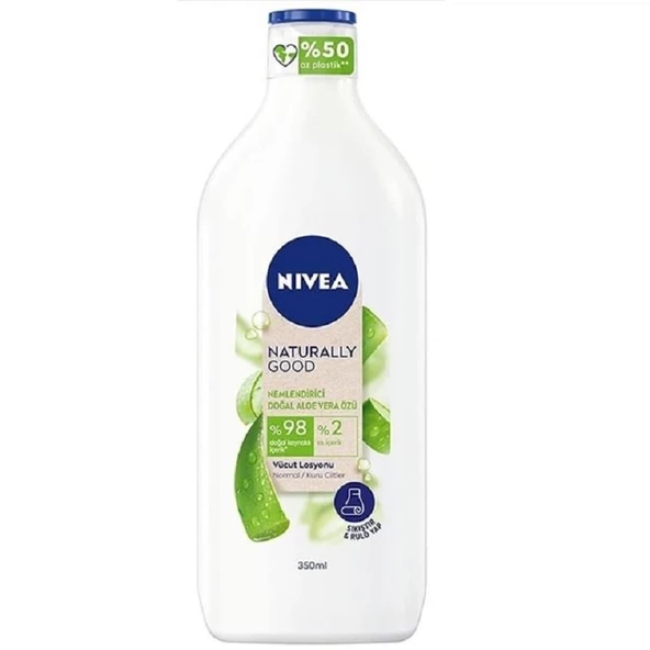 Nivea Naturally Good Bakı Losyonu Aloe Vera Özlü 350 ml ürün görseli