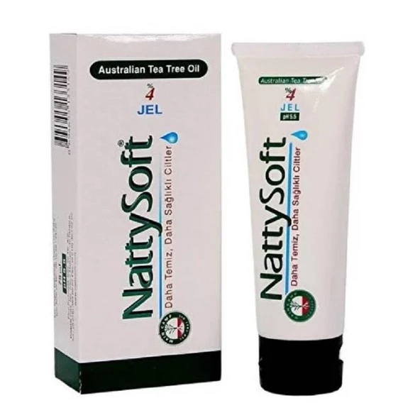 Nattysoft %4 Jel Australian Tea Tree Oil Jel 75 ml ürün görseli