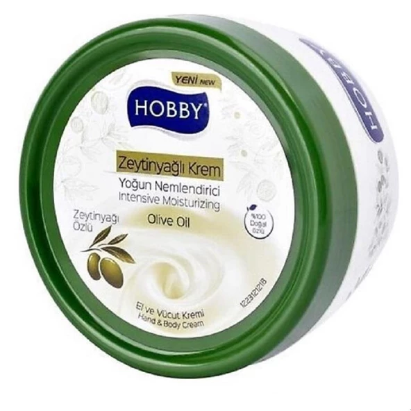 Hobby Zeytinyağlı Yoğun Nemlendirici Krem 250 ml ürün görseli