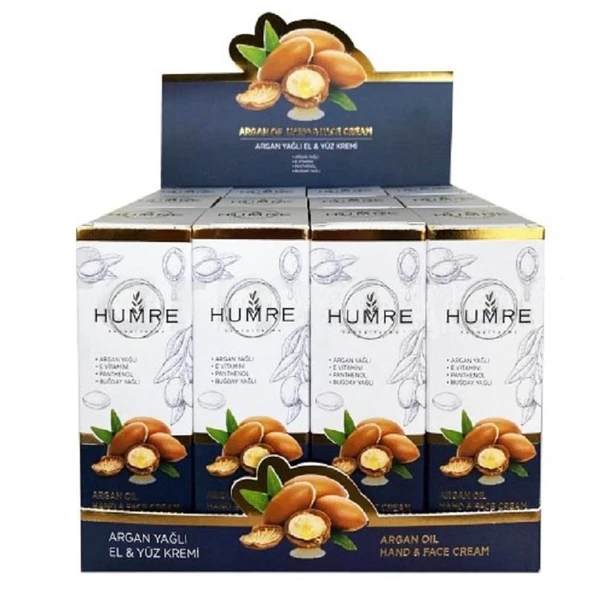 Humre Argan Yağlı El ve Yüz Kremi 150 ml - Resim 2