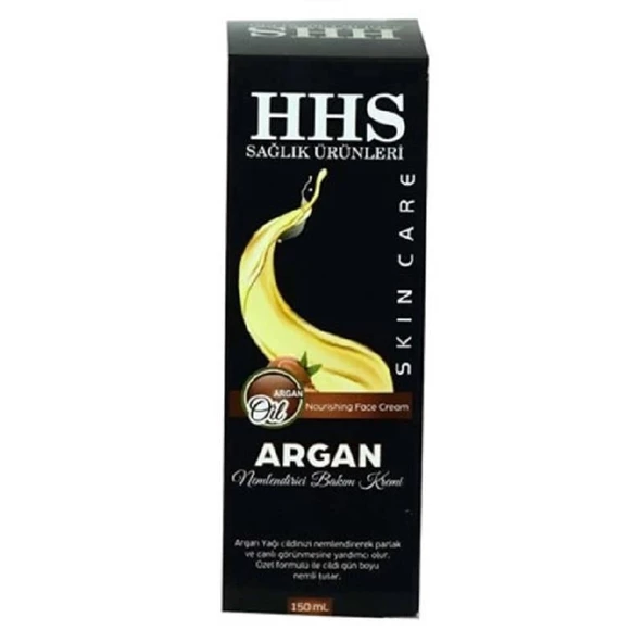 HHS Argan Yağlı Nemlendirici El Yüz ve Vücut Bakım Kremi 150 ml - 2