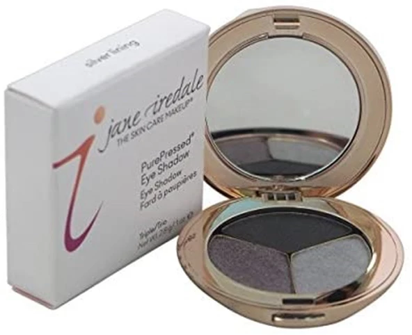 Jane Iredale PurePressed Eye Shadow Triple - Silver Lining