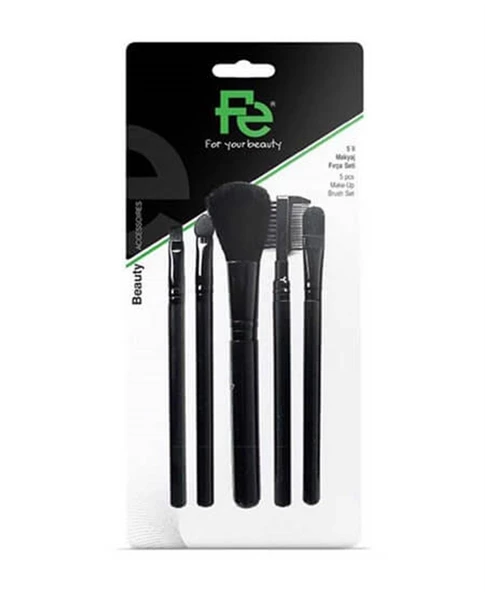 Fe Makyaj Fırça Seti 5'li ürün görseli