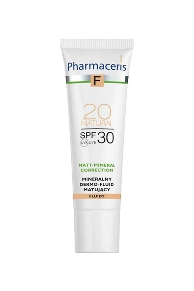 Pharmaceris Mineral Mattifying Fluid Dermo Foundation SPF30 20 Natural 30 ml ürün görseli
