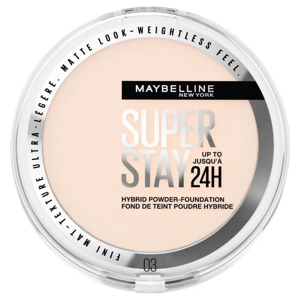 Maybelline New York Superstay Hibrit Pudra Fondöten - 03