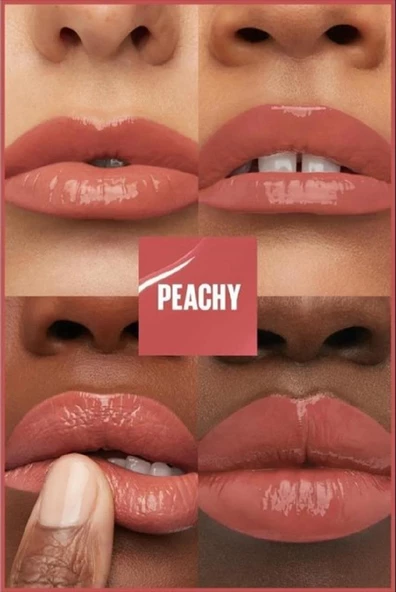 Maybelline Superstay Ruj Vinyl İnk Kalıcı Likit Parlak - 15 Peachy - Resim 3