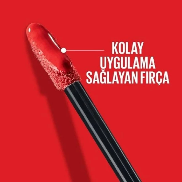 Maybelline Super Stay Vinyl İnk Kalıcı Likit Parlak Ruj - 55 Royal - 6