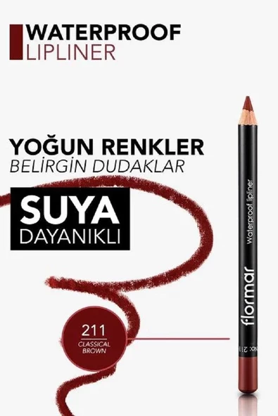 Flormar Dudak Kalemi No: 211 - Resim 4