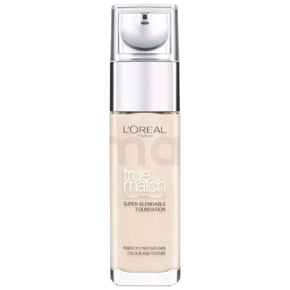 L'Oreal Paris True Match Fondoten No: 1 N