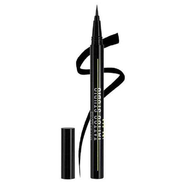 Maybelline New York Tattoo Liner Ink Pen - Black - Resim 2
