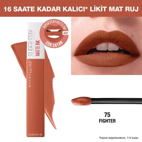 Maybelline Ruj SuperStay Matte Ink 75 - Resim 2