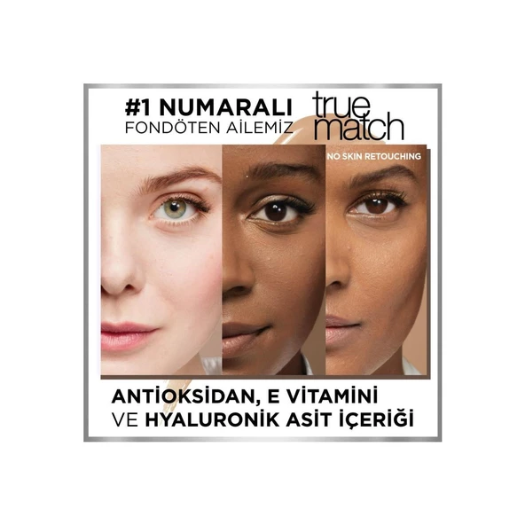 L'Oreal Paris Fondoten True Match 3N - 5