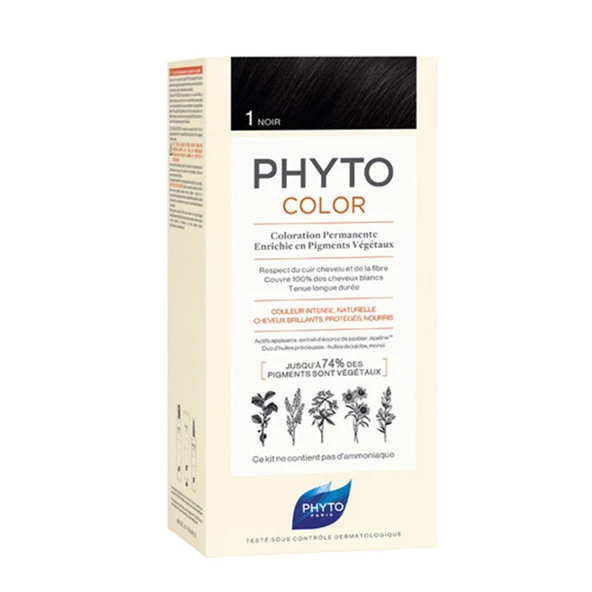 Phyto Color Saç Boyası - Siyah 1 - 2