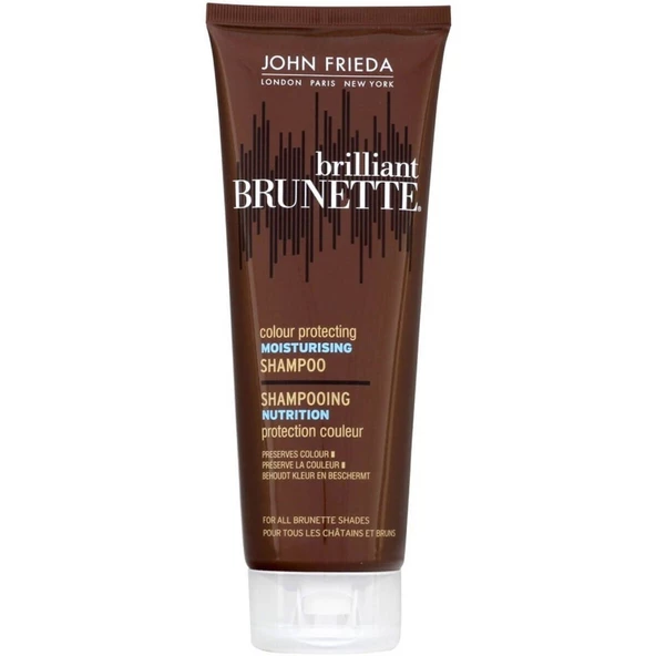 John Frieda Brilliant Brunette Kahverengi Saçlara Özel Renk Koruyucu Şampuan 250 ml ürün görseli