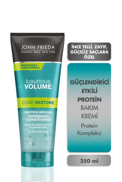 John Frieda Luxurious Volume Yoğun Hacim Kazandıran Bakım Kremi 250 ml - Resim 2