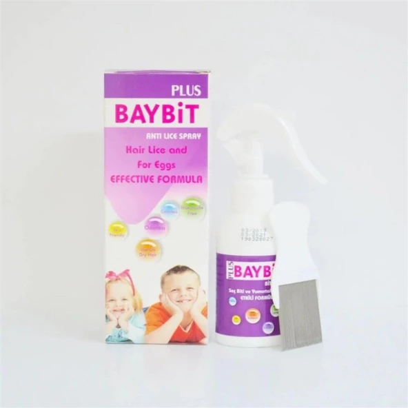 Baybit Plus Bit Spreyi 75 ml - Çelik Tarak Hediyeli ürün görseli