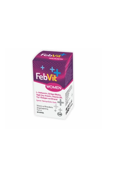 Febvit Women 60 Kapsül - Esli Ambalaj ürün görseli