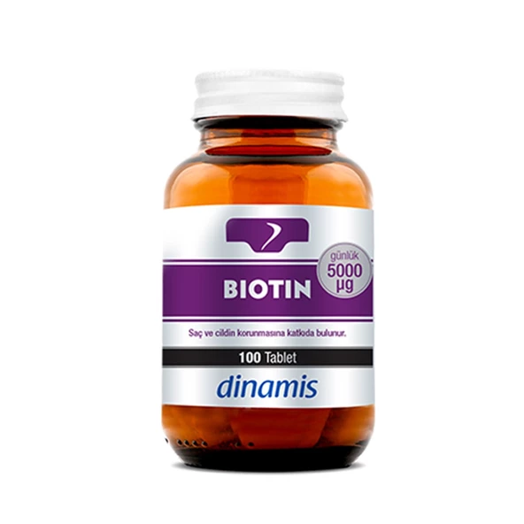 Dinamis Biotin 100 Tablet ürün görseli