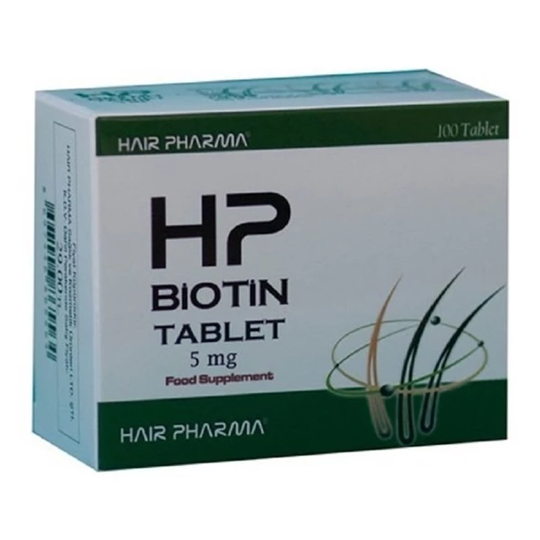 HP Biotin 5 mg 120 Tablet ürün görseli