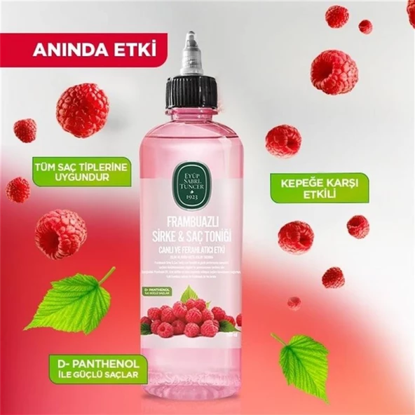 Eyüp Sabri Tuncer Frambuazlı Sirkeli Şampuan 500 ml ürün görseli